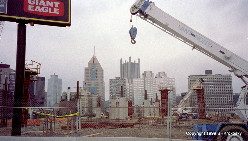 Partially view of Days until First pitch counter - PNC Park Construction