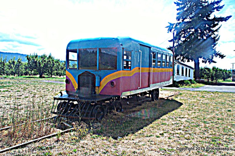 Old Railroad Car, Oregon